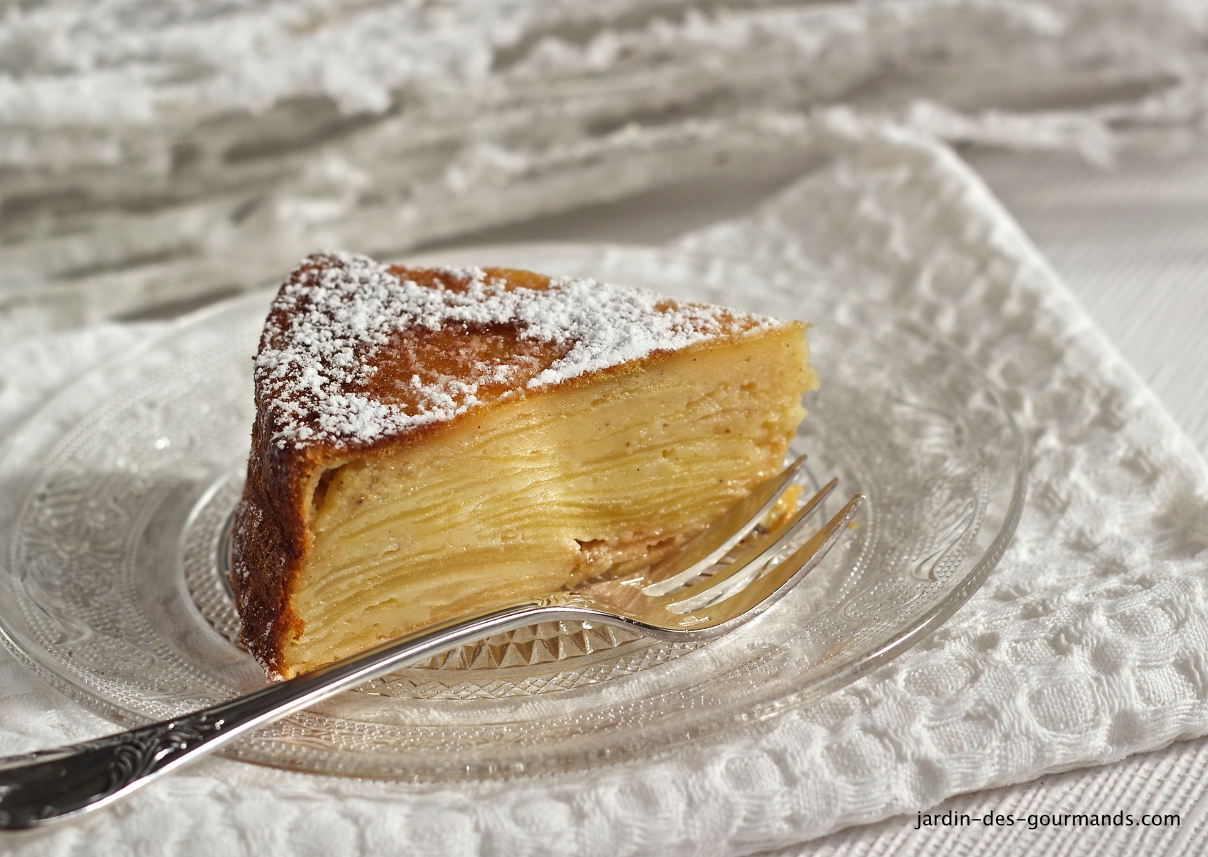 Gateau Feuillet Aux Pommes Jardin Des Gourmands