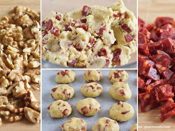 Cookies Au Chorizo Et Parmesan - Jardin Des Gourmands