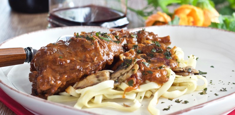 Lapin Au Vin Rouge Jardin Des Gourmandsjardin Des Gourmands